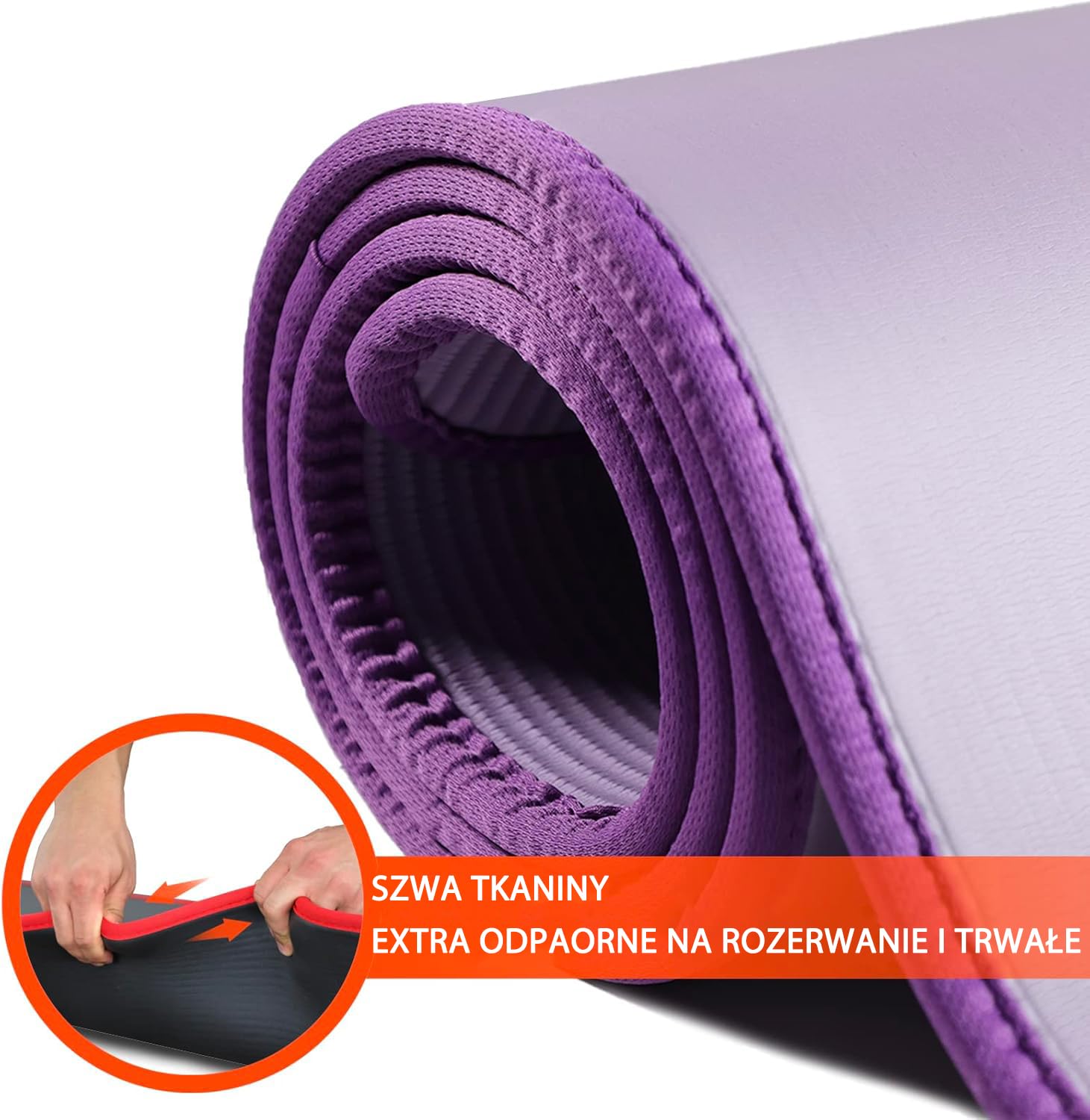 DH FitLife Mata treningowa, mata do fitnessu, mata sportowa 183 x 61 x 1 cm, mata gimnastyczna bardzo odporna na rozerwanie, antypoślizgowa i gruba, mata do ćwiczeń
