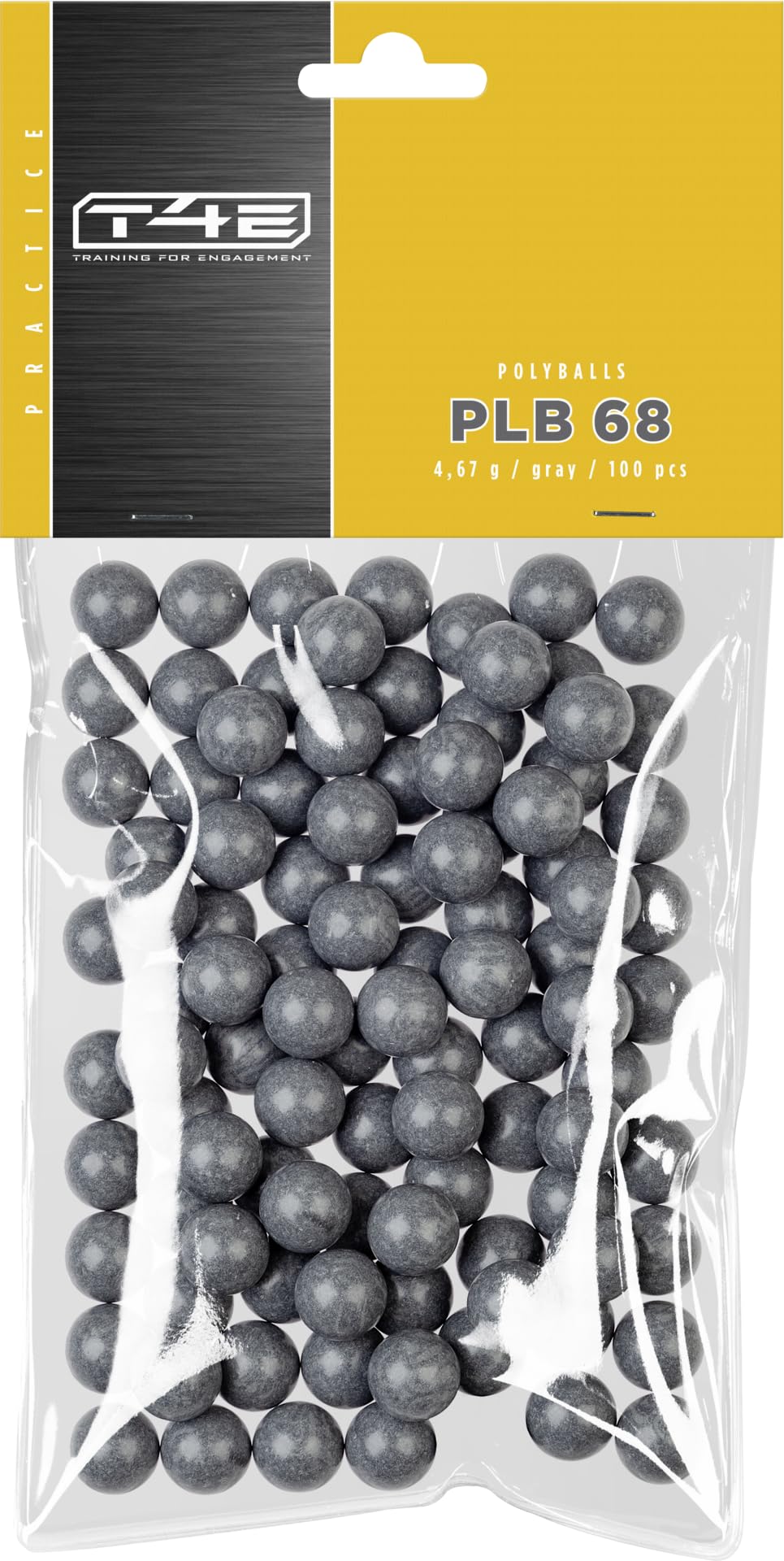 Lot de 100 balles en plastique rigide FOXCUP pour entraînement sportif