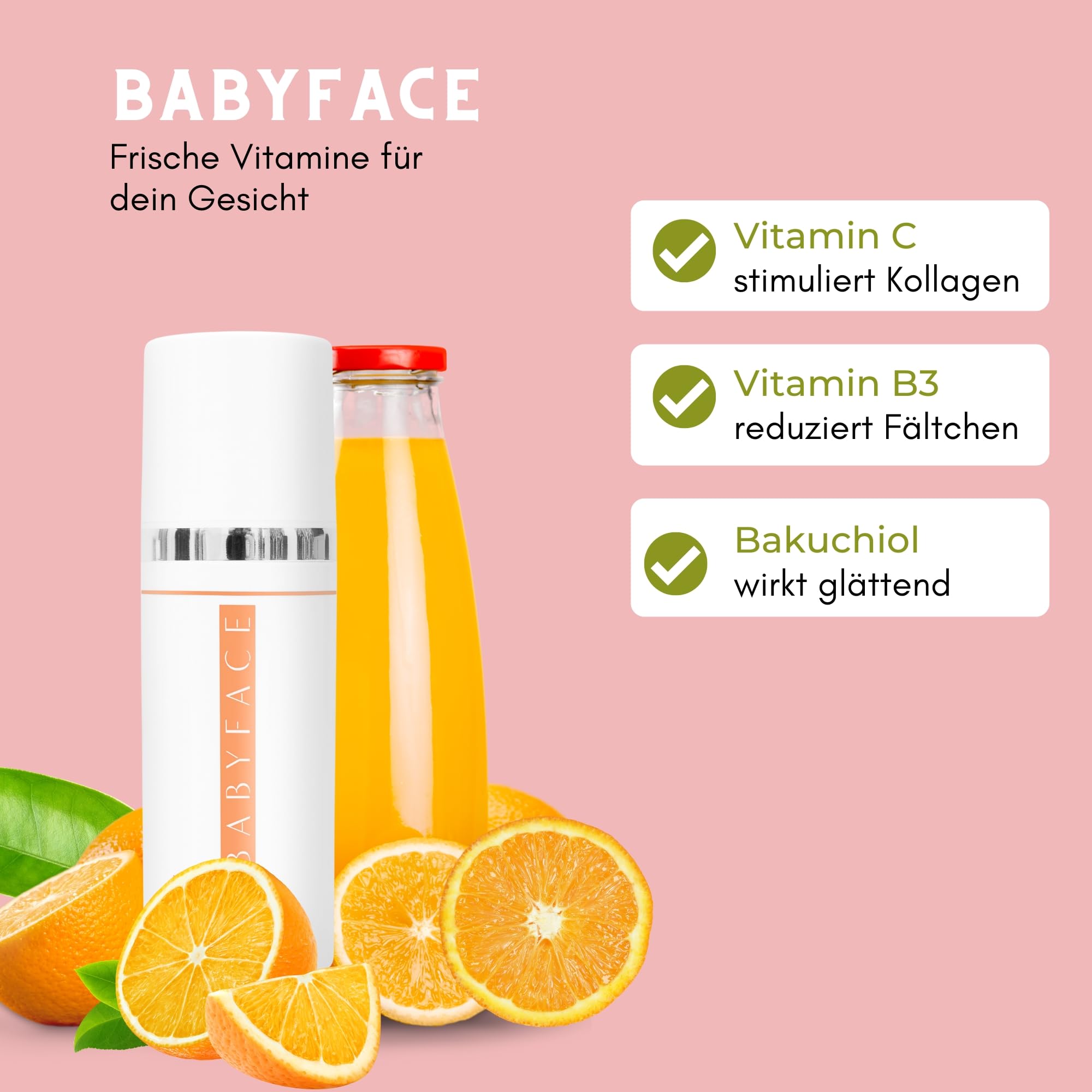 FÜNFSINNE | Dermipura | Babyface | Anti-Aging Creme für Gesicht und Augen, glatteres und gepflegtes Hautbild, als Tages- und Nachtcreme geeignet