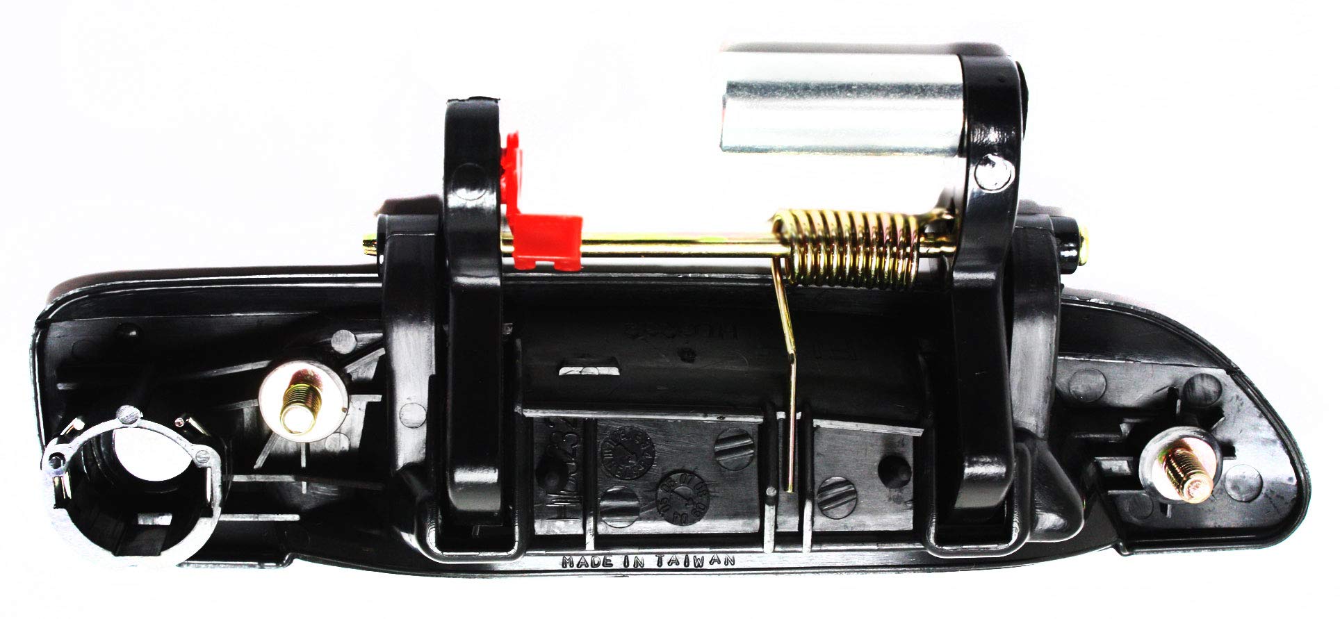 2001-2005 Civic Handles Complete 4-Piece Chrome & Black Exterior Door Handle Set For 2001-2005 Honda Civic Sedan Replacement Door Handles - Foto 2