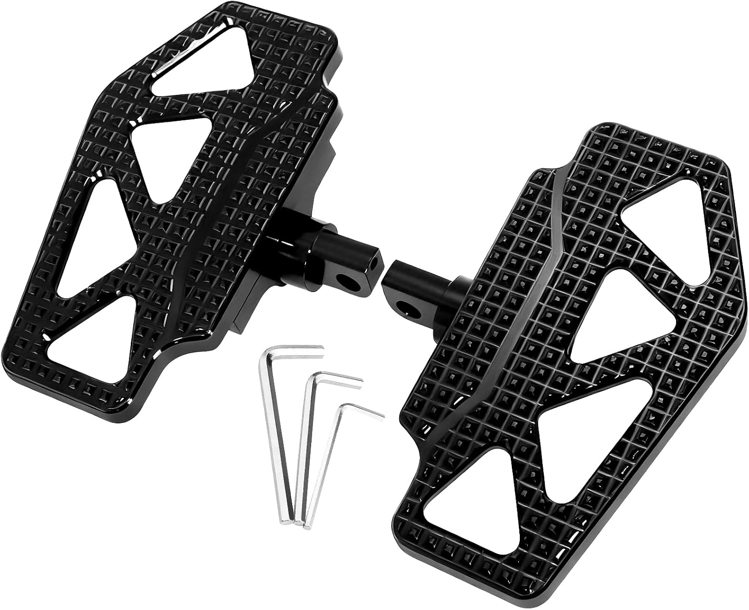Passenger Floor Boards, Rear Foot Pegs Footrest for Harley