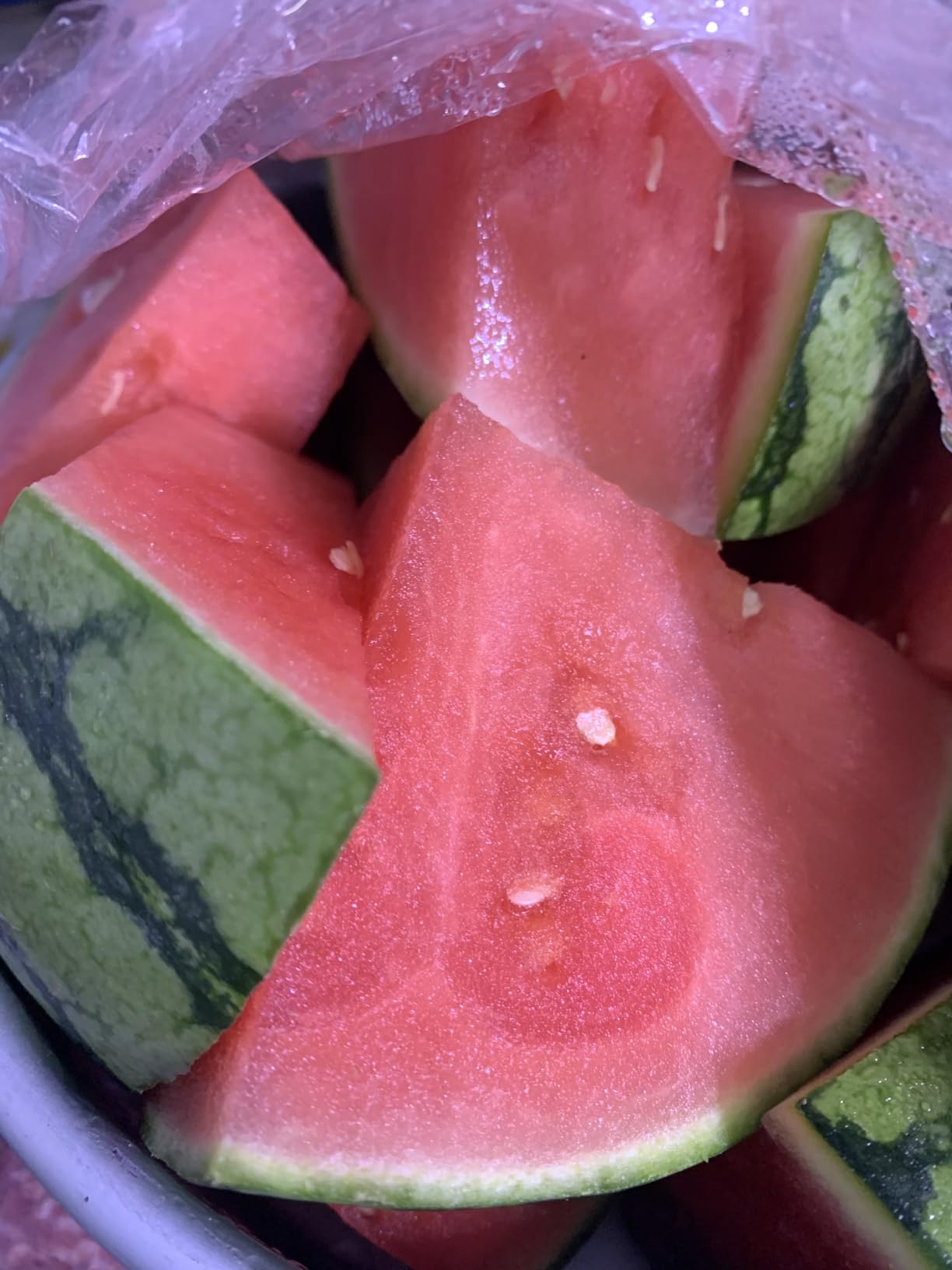 Amazon.com: Seedless Mini Yellow Watermelon : Grocery & Gourmet Food