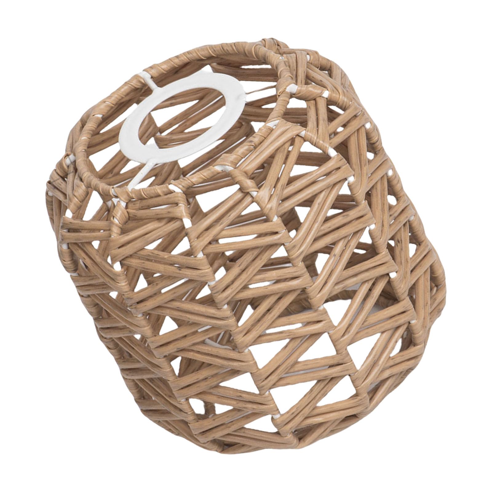 Yanwuwa A Yanwuw Easy To Clean Rattan Lampshades Rtistic Weave Lampshades Easy Installation Suitable For Houses Restaurant Nd Home Pendant Light Covers