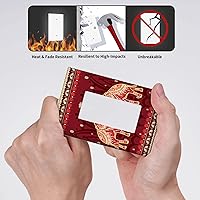 Vista 5 de Placa de interruptor de luz de elefante indio de 1 banda, placa de pared basculante individual, placa decorativa eléctrica GFCI para decoración