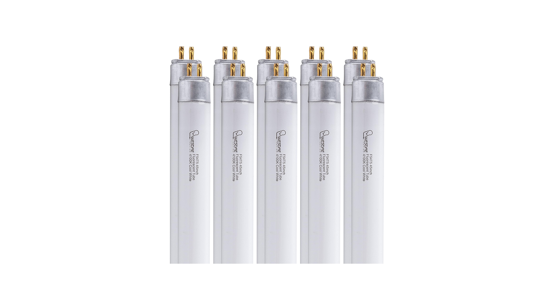 F54T5/841/HO Fluorescent Light Bulb, 46 Inch, T5 54 Watt