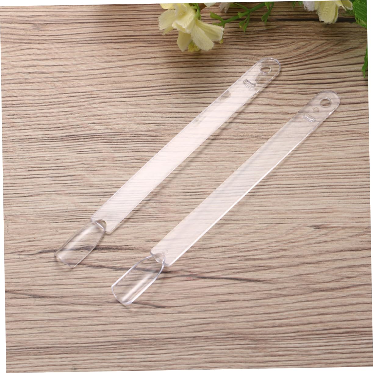 Fan Nail Display Shelf 50 Nail Tips Color Sticks on Ring for DIY and Professional Use