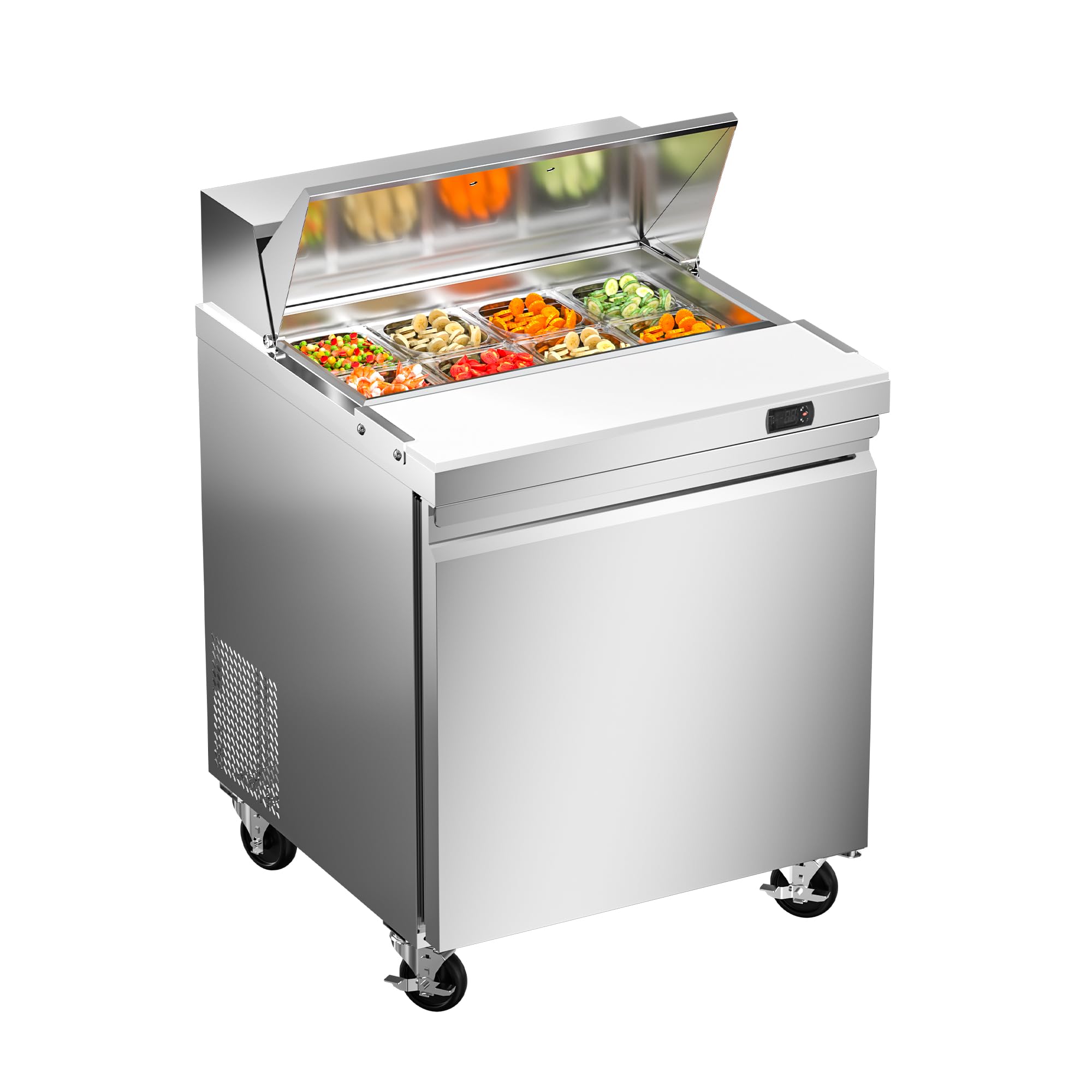 Photo 1 of ARCTON 29" Commercial Sandwich Prep Table Refrigerator