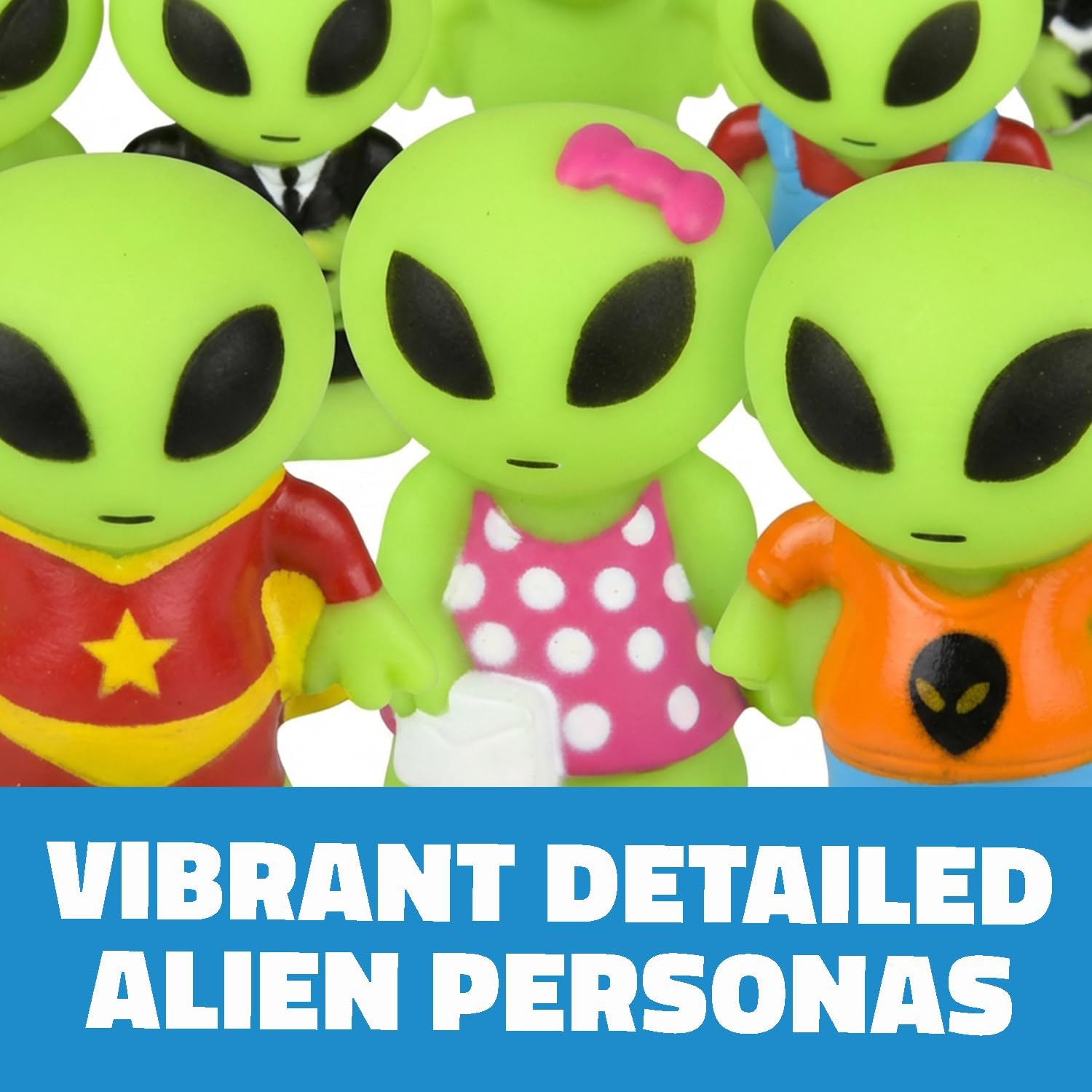 2.25" Rubber Alien Assortment
