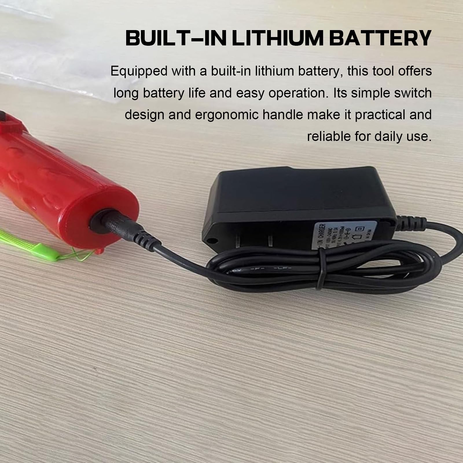 Pollinatore elettrico per pomodori, impollinatore di verdure, con batteria al litio integrata da 6500 mAh, per giardini interni, uso su pomodori, peperoni