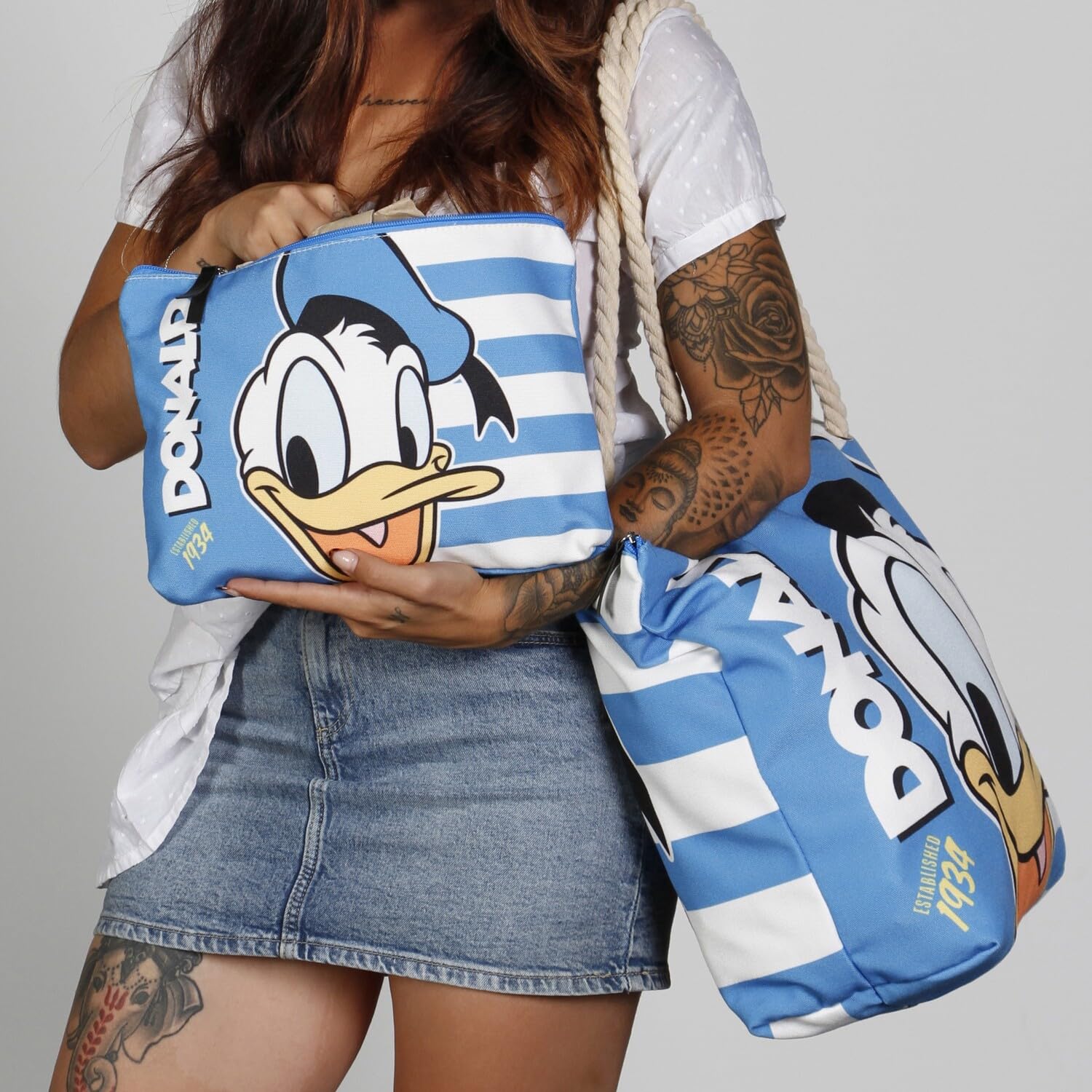 Disney Myszka Miki Minnie -Soleil torba plażowa, 52 x 37 cm