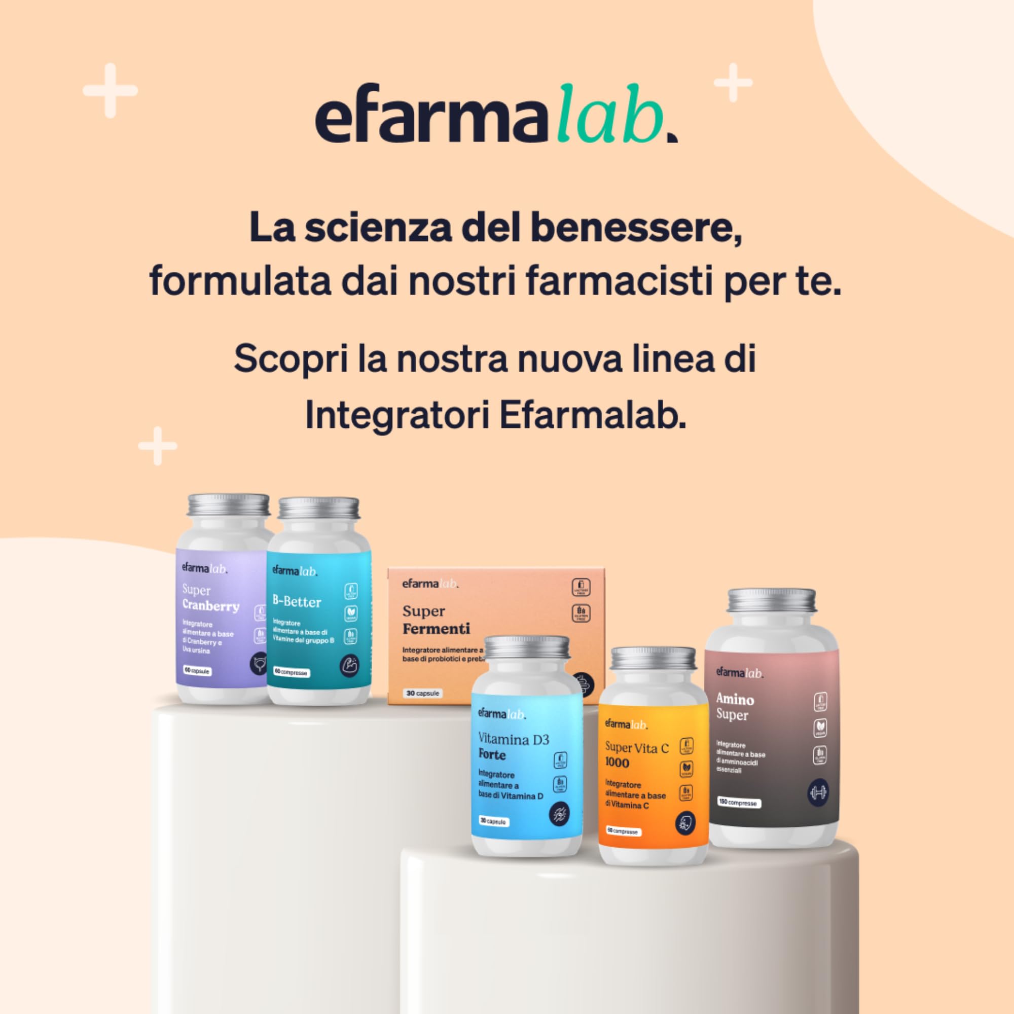 eFarmaLab Prosta Più Integratore per la Prostata con Serenoa Repens, Pygeum, PEA e Zinco | Benessere Prostatico e Urinario | 60 Compresse | Made in Italy