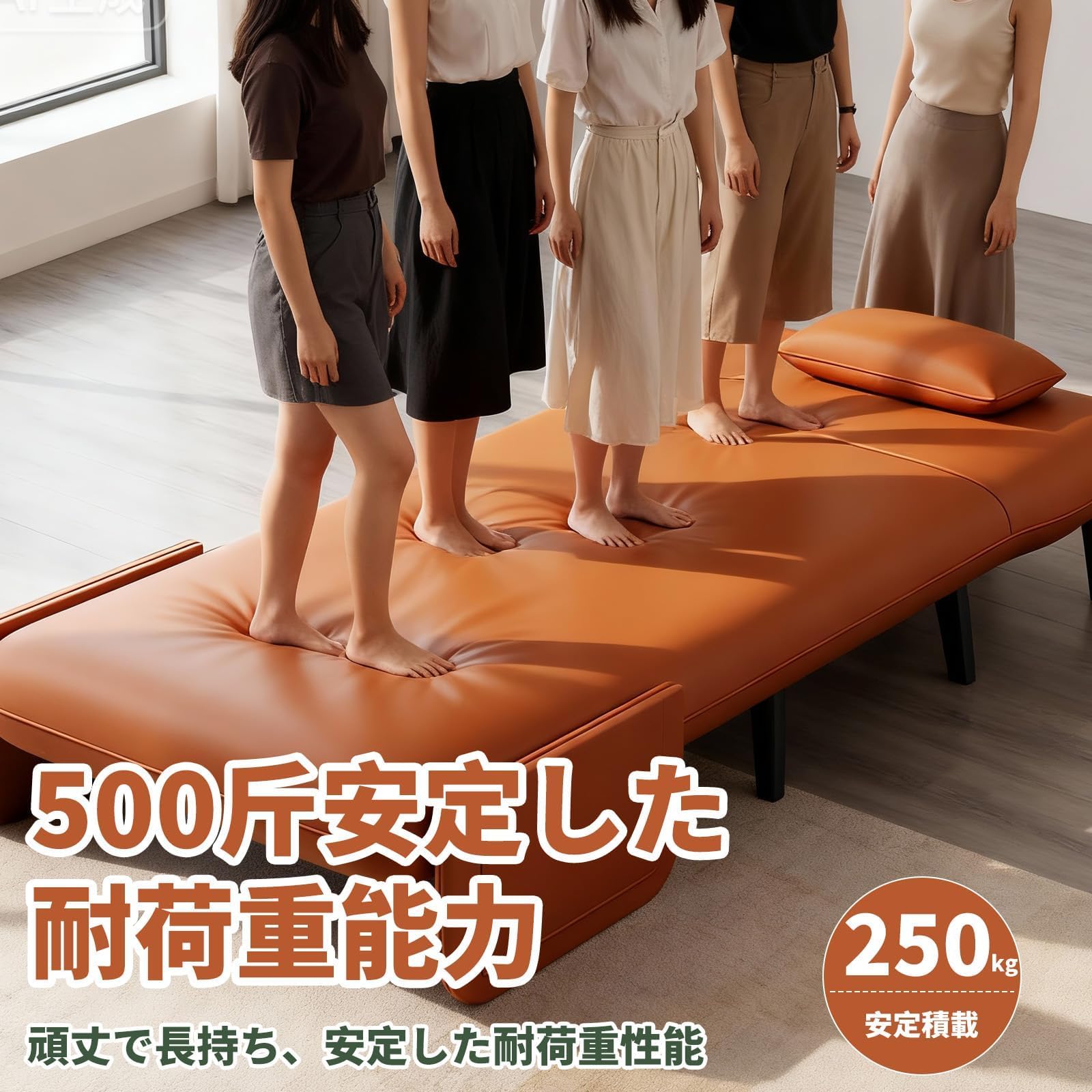 Amazon｜YGOTUY ソファベッド 折りたたみ 一人用 猫のスクラッチクロス