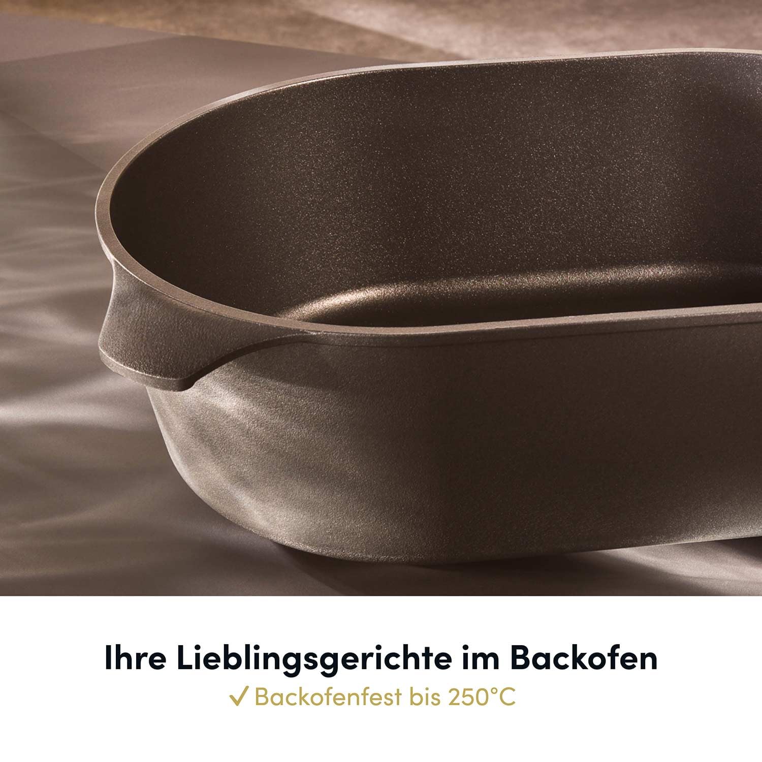 Hoffmann Aluguss Bräter Groß 2in1 Induktion Multi 41 x 28 cm I Made in Germany I Schmortopf Induktionsgeeignet mit Deckel I Induktionsdeckel als Pfanne Gänsebräter I Gussbräter Schmorpfanne Kasserolle