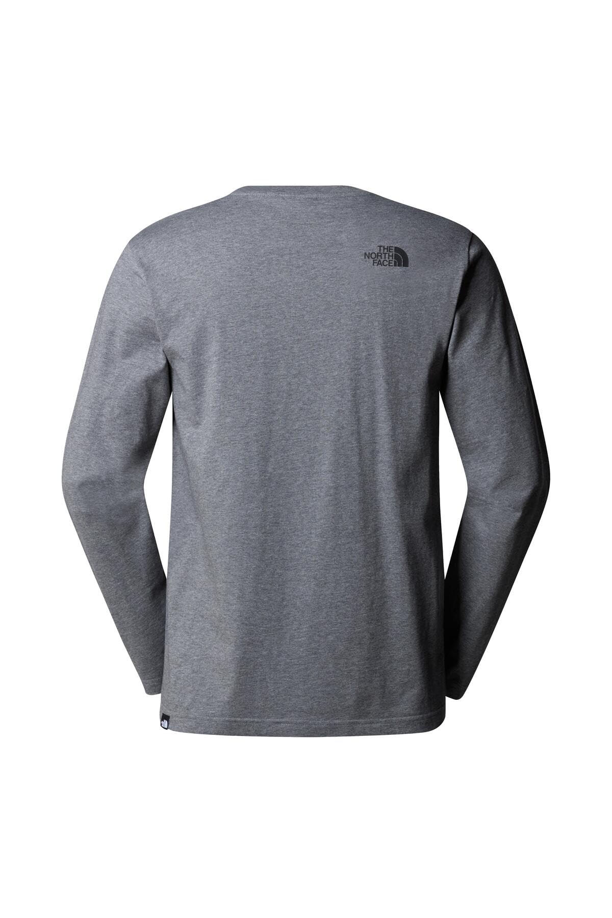 The North Face Men’s L/S Simple Dome Tee Maglietta a Maniche Lunghe Senza Collo Uomo (Pacco da 1)
