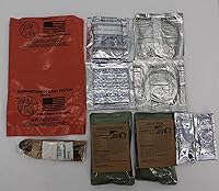 Vista 3 de 2 Comidas RACIÓN DIARIA HUMANITARIA MRE - MENÚ ALEATORIO - 2023