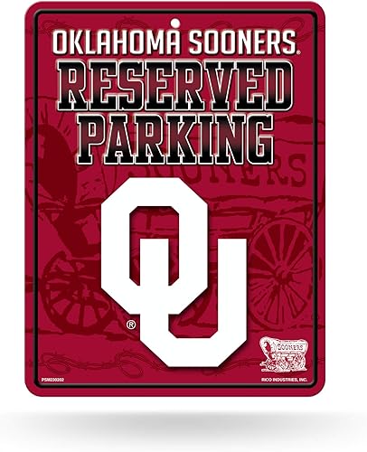 Vista 29 de Letrero de metal NCAA de 8.5 x 11 pulgadas, ideal para cueva de hombre, dormitorio, oficina, decoración del hogar Primario