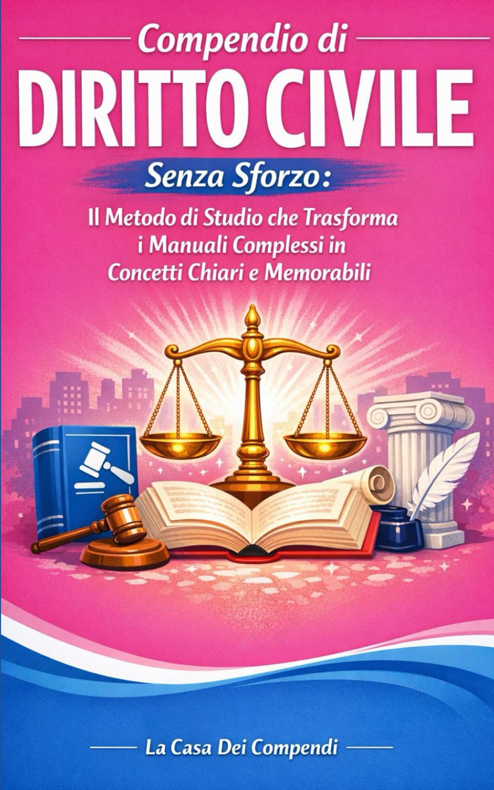 Compendio di Diritto Civile Senza Sforzo: Il Metodo di Studio che Trasforma i Manuali Complessi in Concetti Chiari e Memorabili