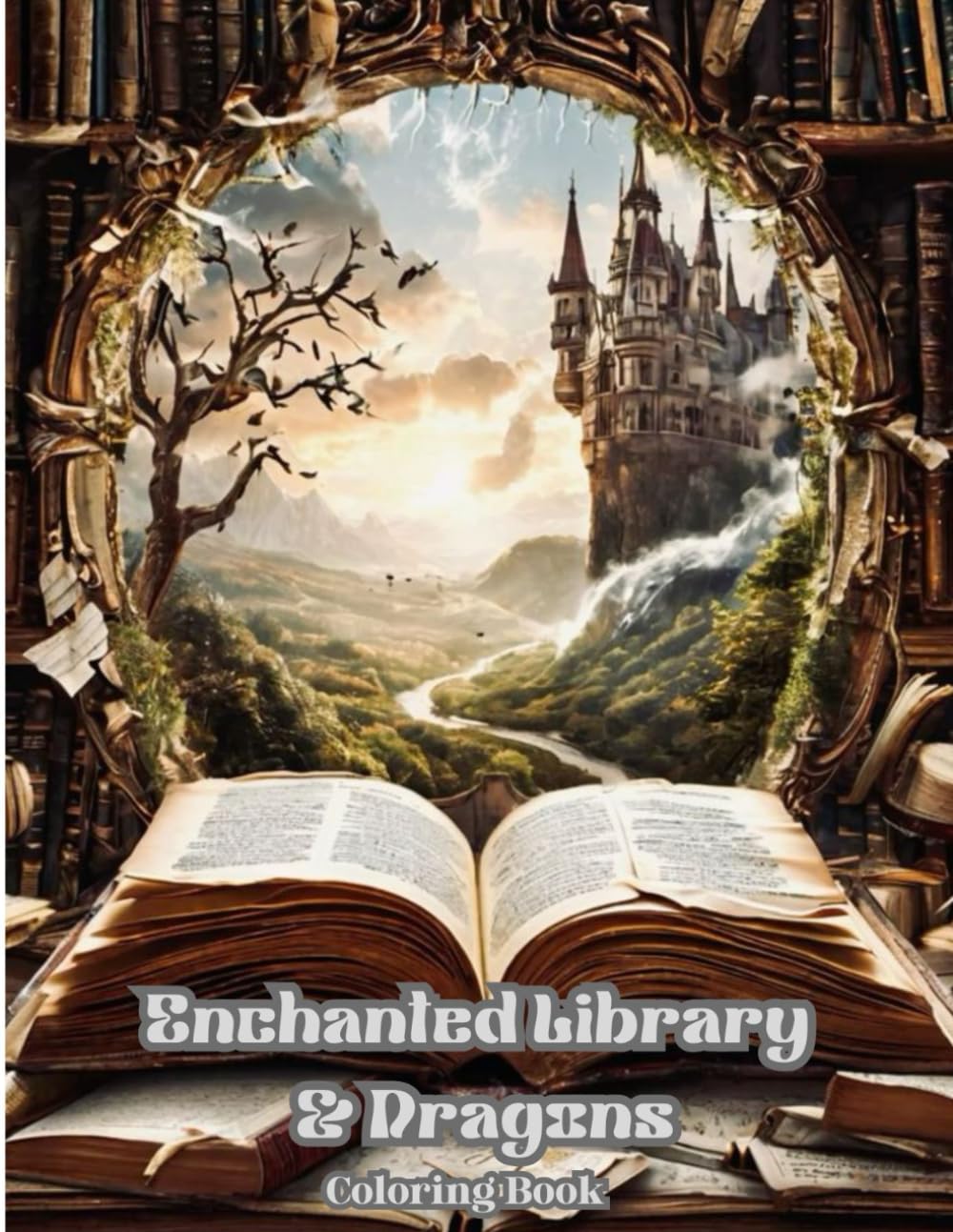Enchanted Library & Dragons (Enchantment Series)