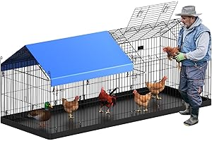 PJYuCien 86×40×40 Chicken Coop