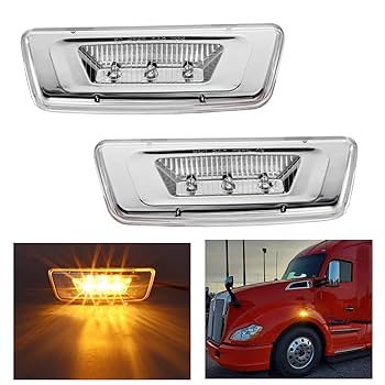 ライト・ランタン SA Amazon.com: JZYZQBX 2PCS LED Side Marker Turn Signal Lights