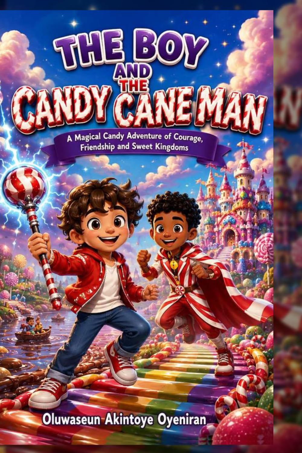 The Boy and the Candy Cane Man: A Magical Candy Adventure for Kids About Friendship, Courage, and Sweet Kingdoms