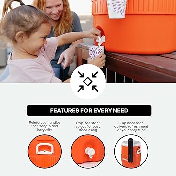 thumbnail: Omoojee Drukknop Spigot - 3 Stuks - Voor Igloo 2-10 Gallon Koelers