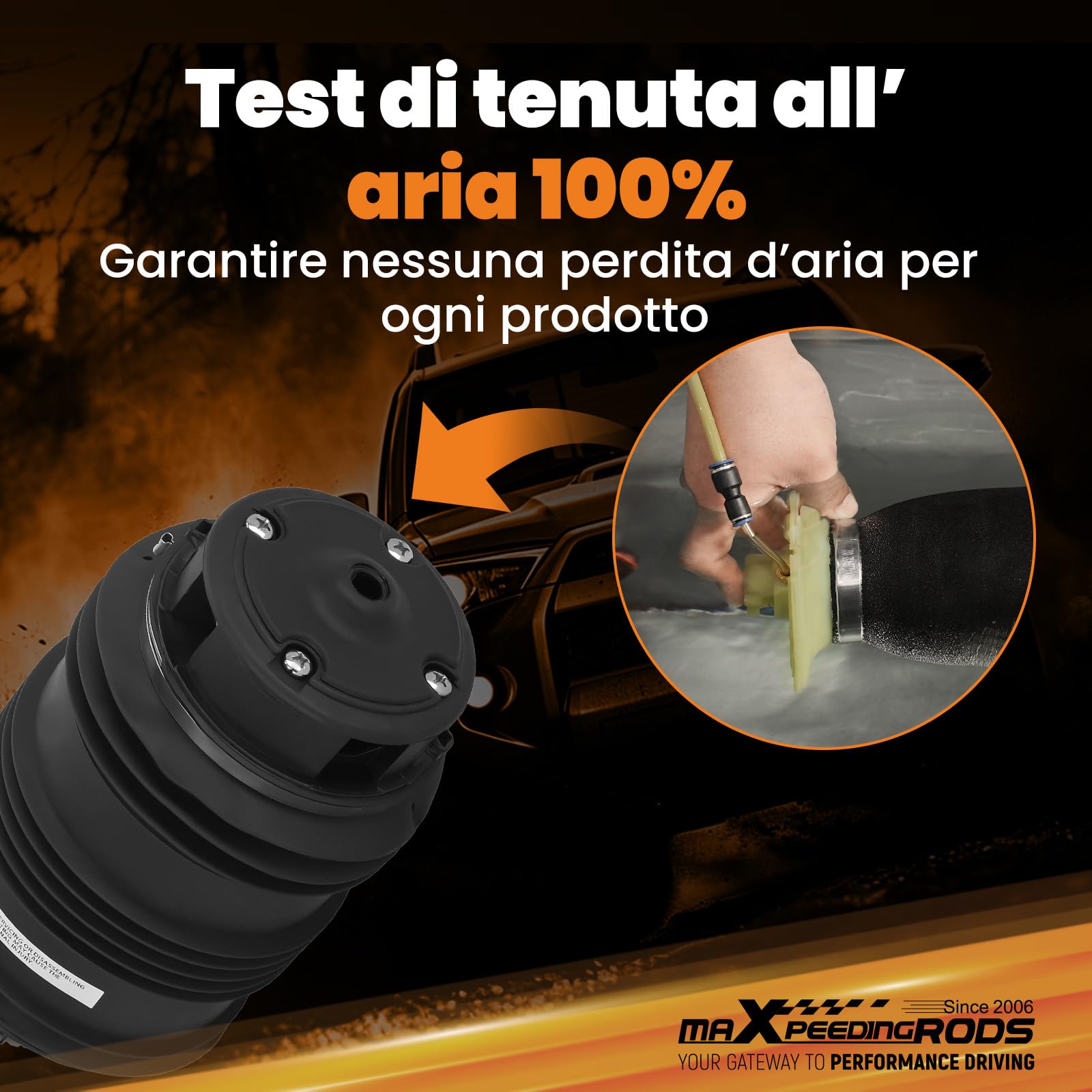 maXpeedingrods Molla Pneumatica ad Aria Posteriore Sinistro o Destro Sospensione Pneumatica Airmatic Ammortizzatori ad Aria per Mercedes-Benz Class E T-Model S211 2003-2009 A2113200925