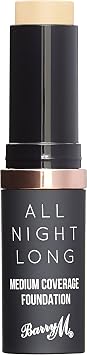 Barry M Cosmetics All Night Long Stick Foundation, Cashew