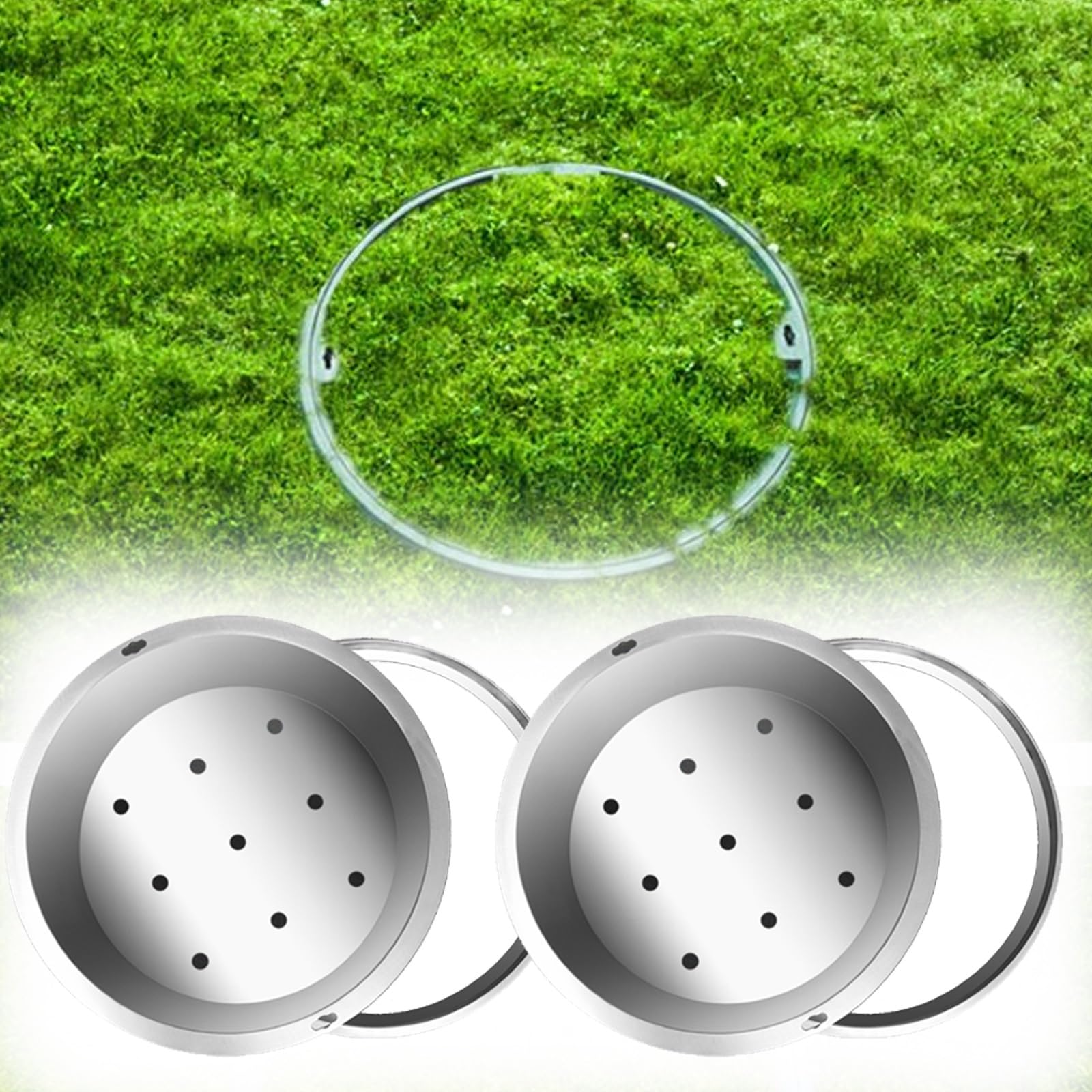 GJMSSMY Recessed Manhole Cover landscaping cover underground access panel inspection chamber driveway cover