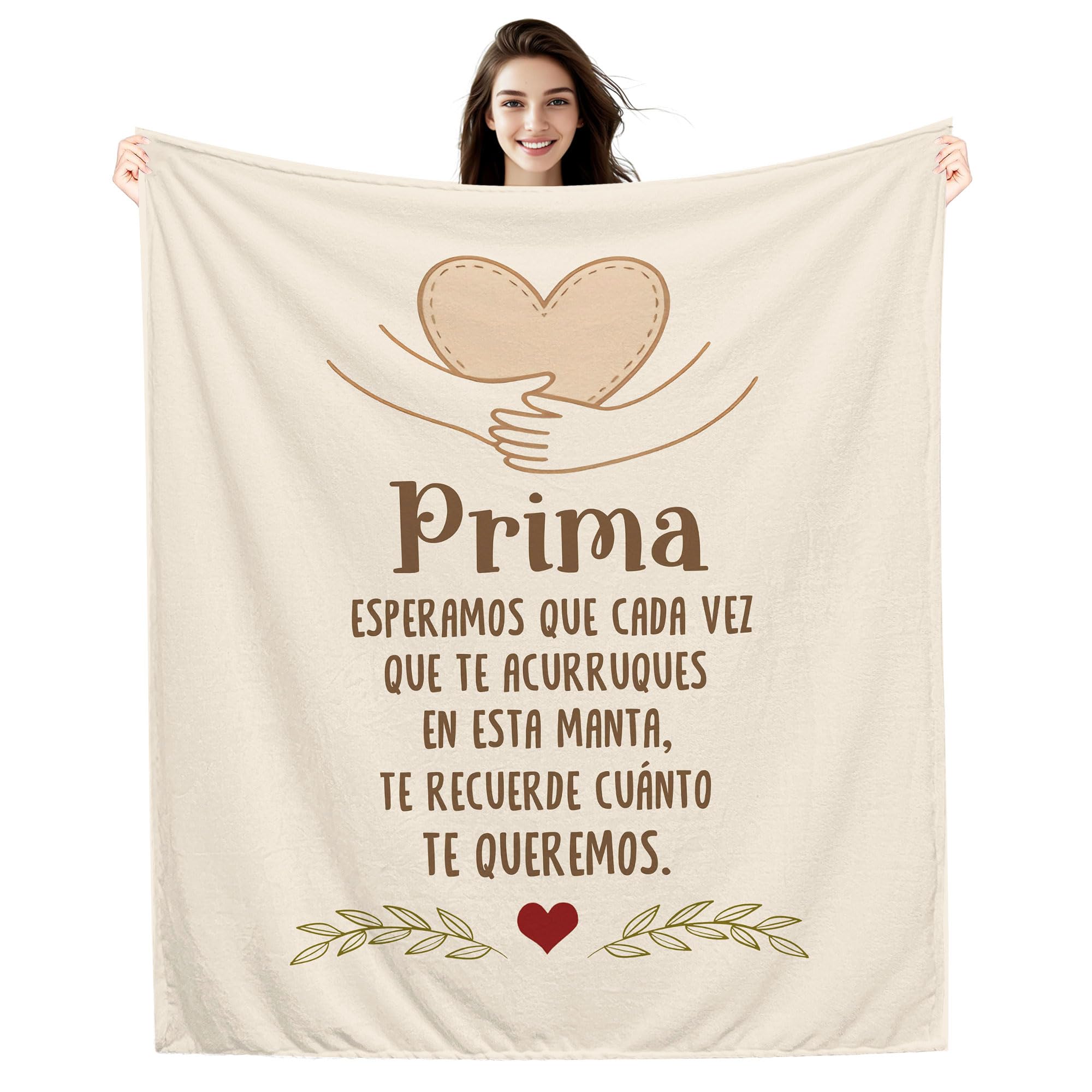 Amorea A mi Abuela Espero Que Cada Vez Que te acurruques en Esta Manta te recuerde cuánto te Quiero Ideas para Regalos Manta para la Abuela Cumpleaños Día de la Madre — view 10