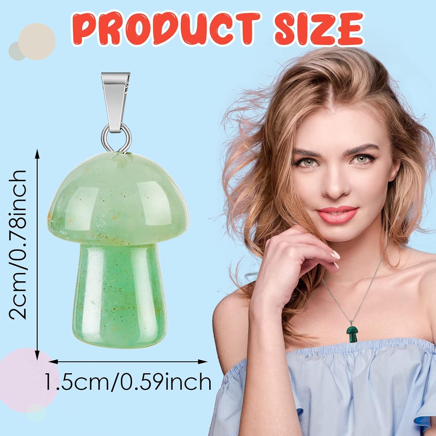 Henoyso 100 Pcs Crystal Charms Stone Pendants for Jewelry Making Gemstone Irregular Stone Beads Assorted Shape Pendants Bulk Natural Gemstone Beads Gifts for Bracelets Necklaces DIY - Image 3