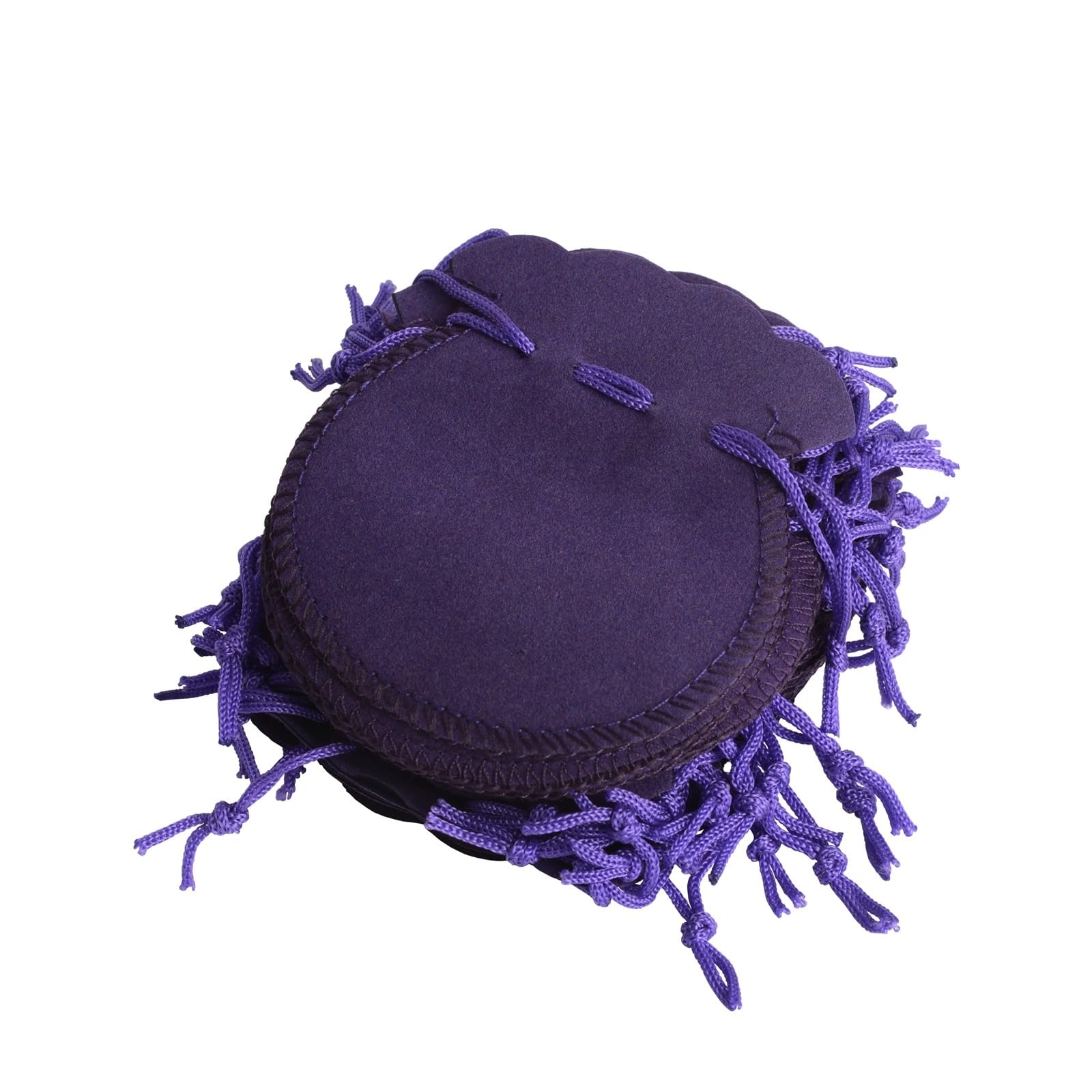 Borsa Portagioie 100 pezzi 7 * 8cm 9 * 12cm Sacchetti di velluto con coulisse Sacchetto zucca Gioielli Imballaggio Matrimonio Natale Festa Regalo Bustina(Royal blue,9x12cm)