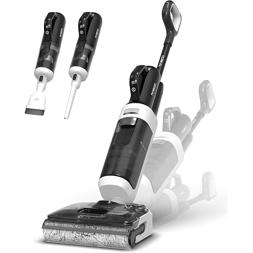 Tineco Floor One Switch S6 Stretch Breeze Wet Dry Vacuum Cleaners, Floor Cleaner Mop 2-in-1 Cordless Vacuum for Multi-Surface, 20kPa Suction, Anti-Tangle Design, Flashdry Self-Cleaning, 180° Lay-Flat