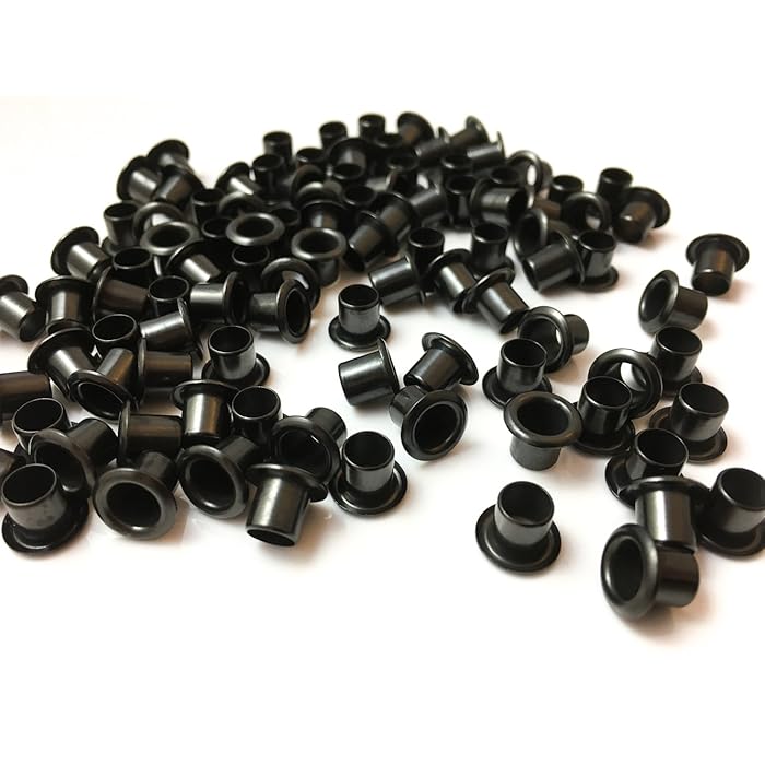 Buy 88 1/4" Black Rivet Kydex Eyelets. Set of 100 DIY Kydex Holster