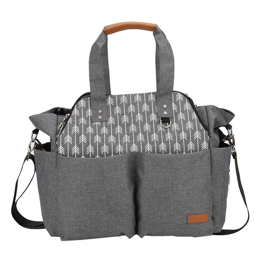 ejoyous Mummy Bag, Multi-Function Mummy Nappy Diaper Bag Large Capacity Baby Bag Travel with A Comfortable Insulation Pad to Meet All Kinds of Needs Making Convenient-picture-39