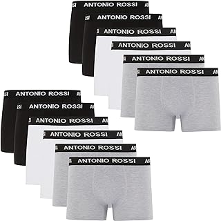 Sponsored You’re seeing this ad based on the product’s relevance to your search query.Learn more about this advertisement ANTONIO ROSSI 12 Pack Mens Boxer Hipster - Mens Boxer Shorts Multipack with Elastic Waist