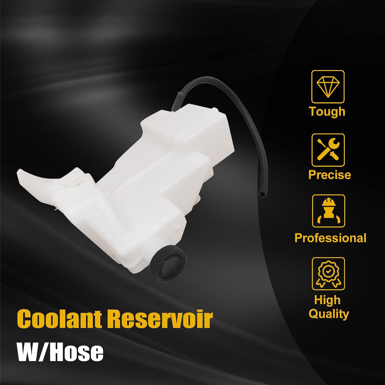 GXARTS Coolant Reservoir Radiator Expansion Tank W/Hose 217114BA0A 217115HA0A Compatible with Nissan Rogue 2014-2019 2020