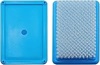 Vista 2 de XGNG Felting Needle Mat Lana Fieltro Fondo Cepillo Bordado Artesanía De Coser Aguja Fieltro Alfombra De Lana Cepillo De Lana De Fieltro Azul