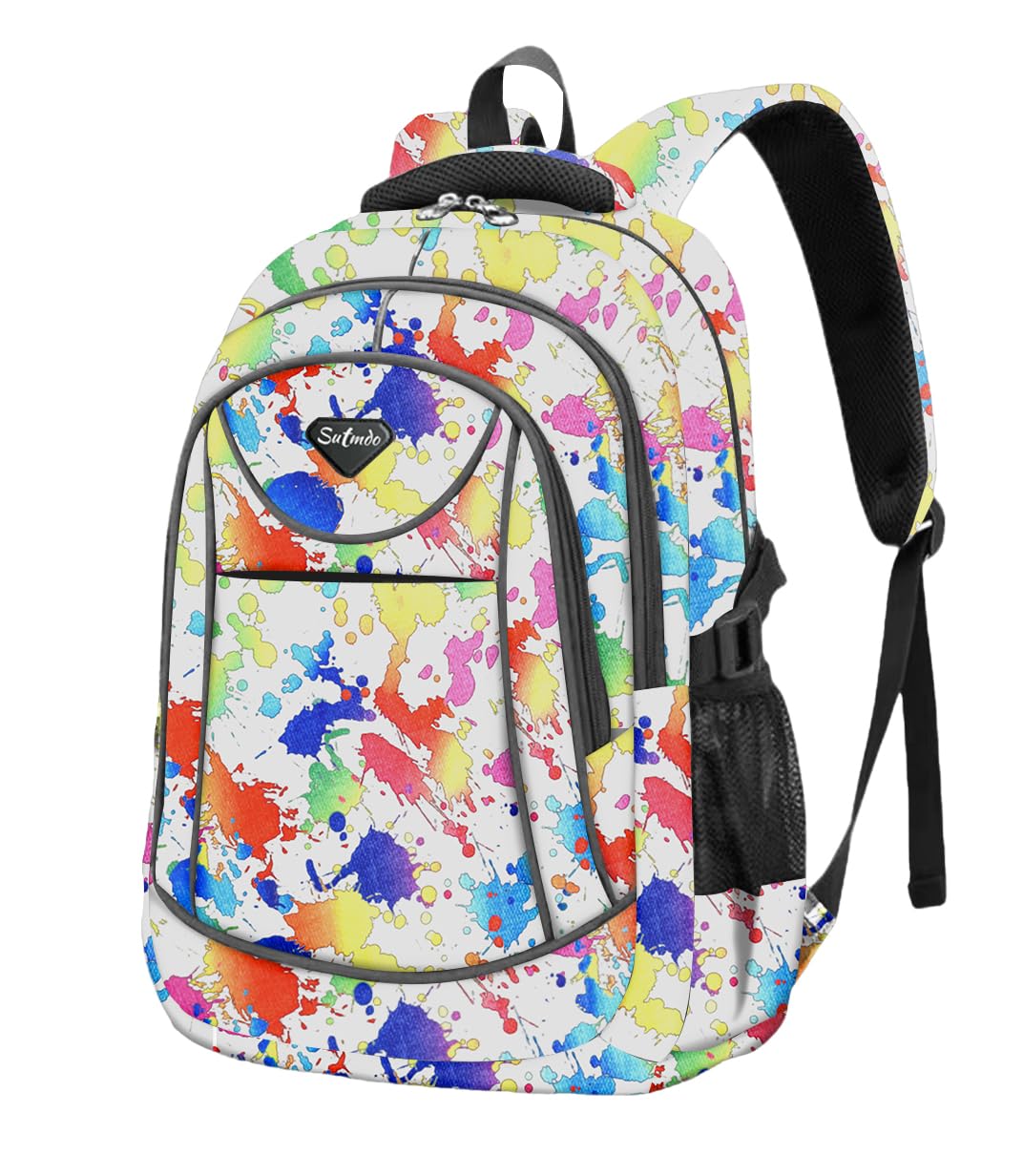 Casual Lightweight Backpacks for Boys Girls School Bookbags 15 Laptop Backpack Travel Bag