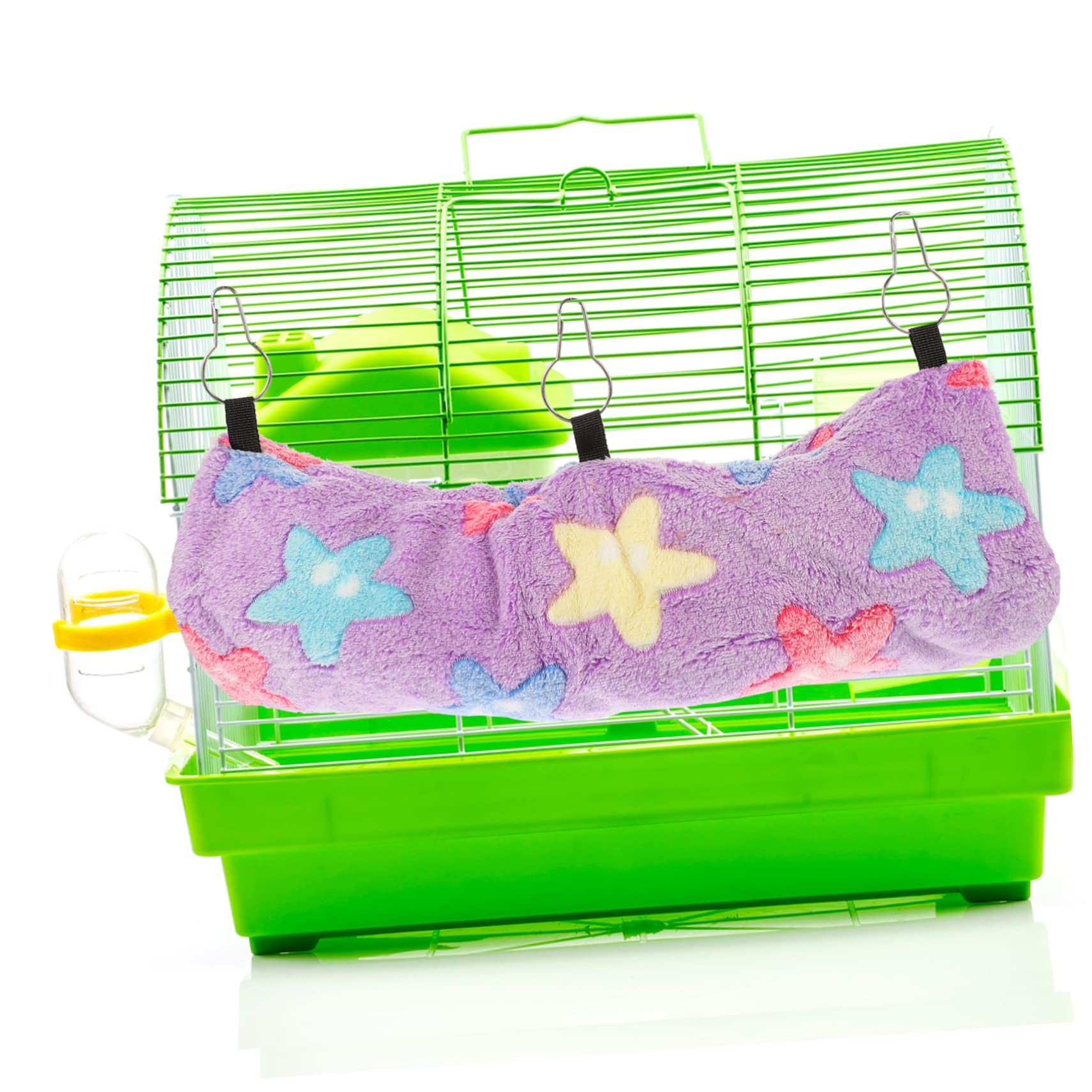 POPETPOP 2pezzi Hamster Tunnel Hammock Cotone Per Criceti e Piccoli Animali Nido Comodo e Caldo Accessori Per Gabbie Di Furetto e Cincillà Adatto Per Tutte Le Stagioni Materiale Sicuro e