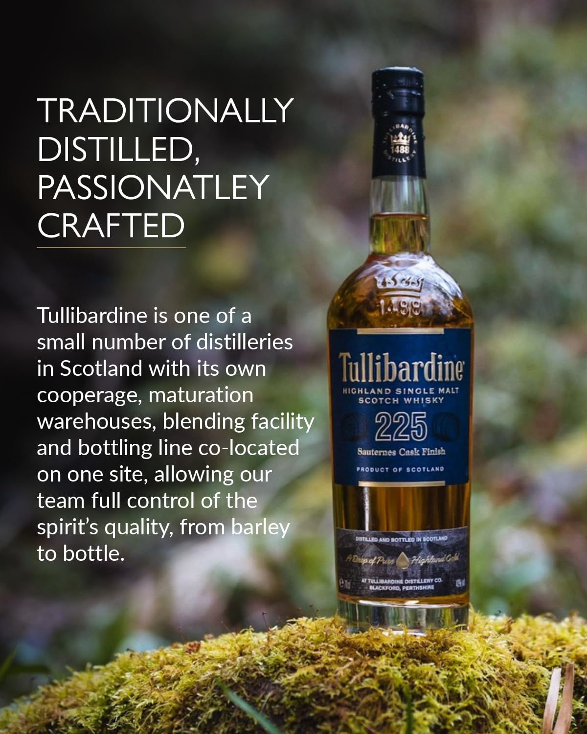 Tullibardine Single Malt Whisky Sauternes - 700 ml