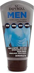 DEPIROLL Creme Depilatório Corporal For Men 130 G Depiroll