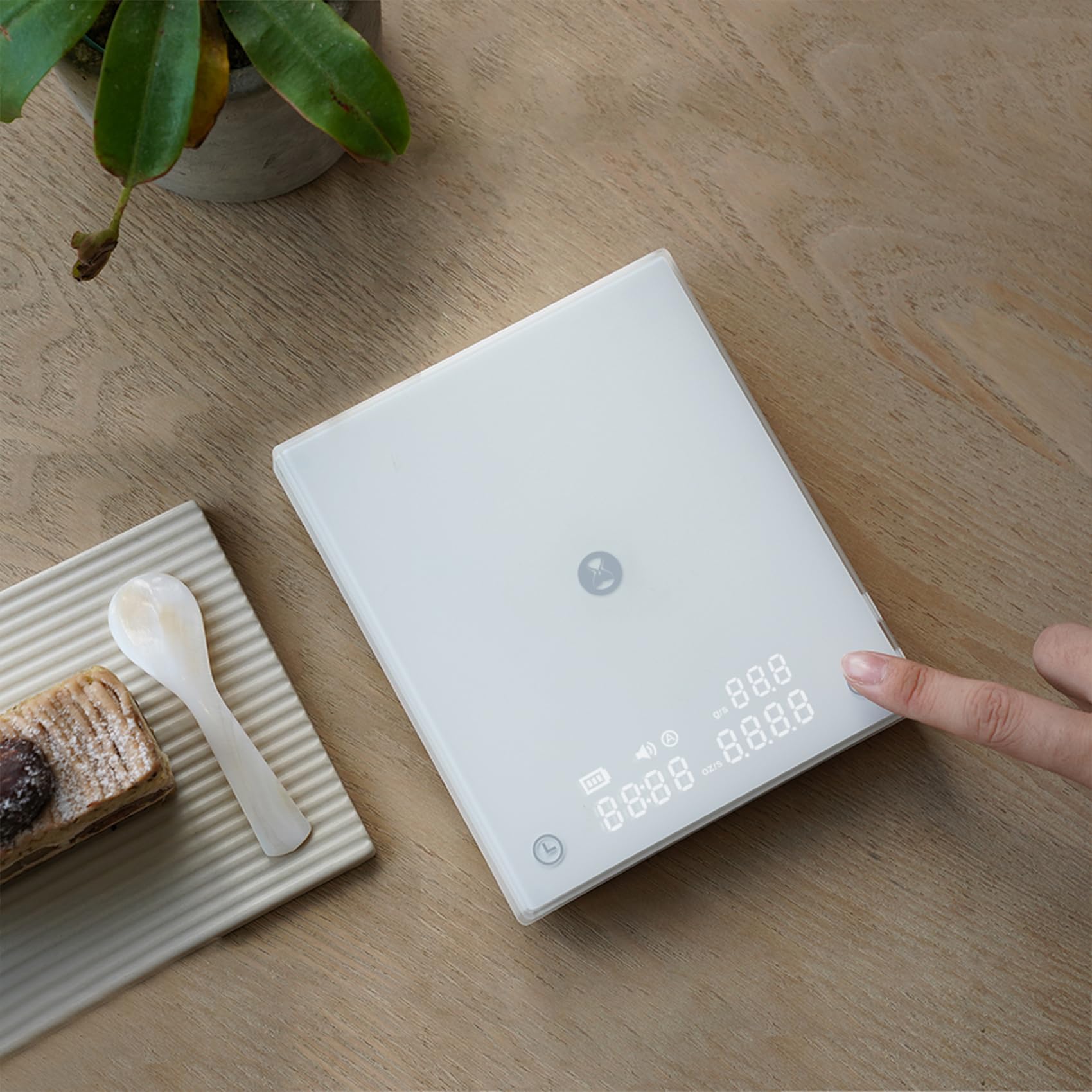 TIMEMORE Balance à café électronique Basic 2.0 avec débit d'eau et fonction minuterie, balance numérique pour cuisine/pâtisserie/cuisine