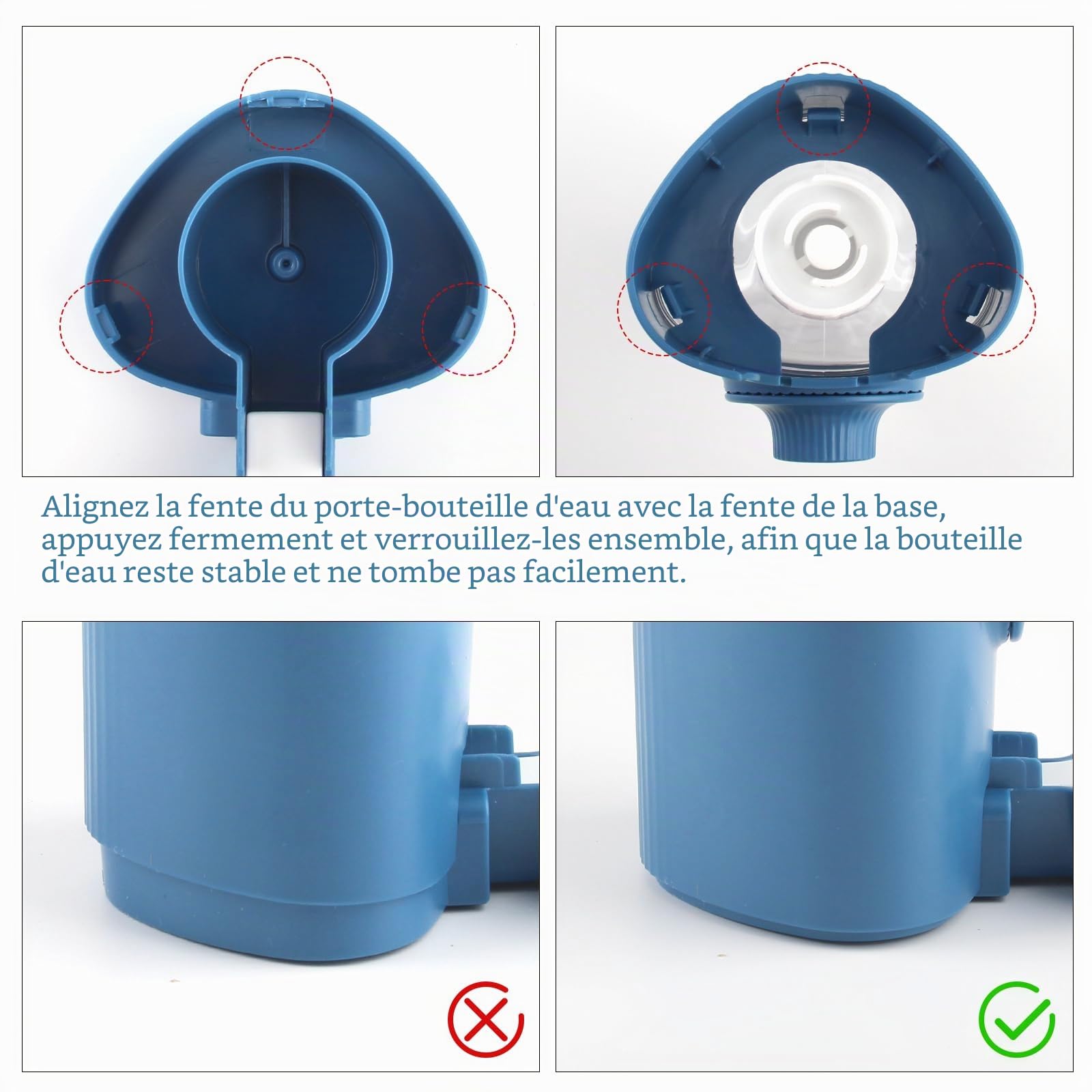 Vaskula 2 Pièces Distributeur Eau Lapin 600ml Biberon Cochon d'Inde Suspendue Abreuvoir Lapin Remplissage Automatique Biberon Rongeur pour Lapins Chinchillas Hérissons Écureuils Furets