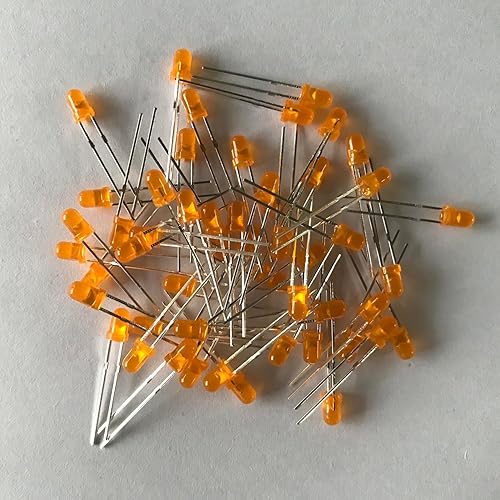 Miniatura 9 de Luces LED de diodo de 0.118 pulgadas, 120 unidades de 0.118 pulgadas LED blancas que emiten surtidas, luz de diodo redondo de colores surtidos