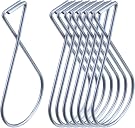 Outus 30 Packs Hook Clips Ceiling Tile Hooks T-bar Drop Ceiling Clips for Office, Classroom, Home and Wedding Decoration, Hanging Sign from Suspended Tile/Grid/Drop Ceilings