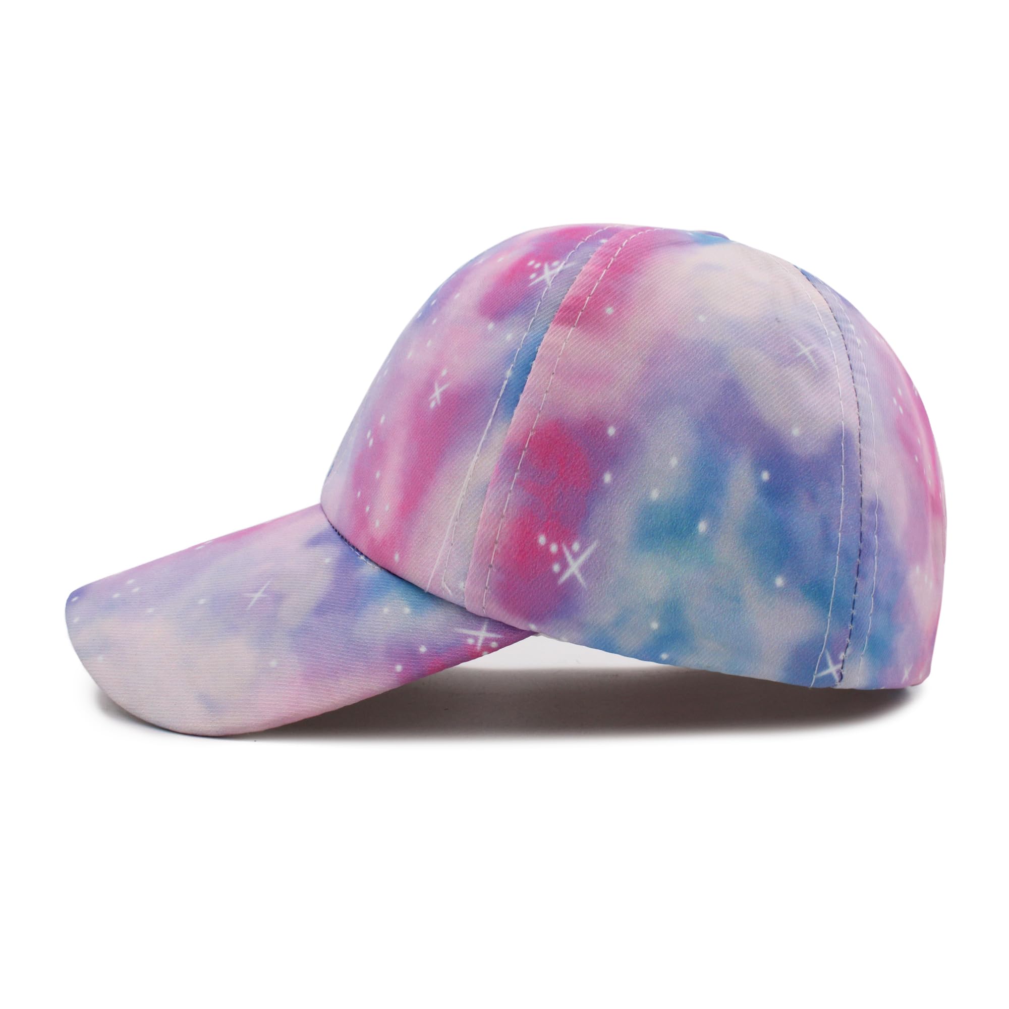 VRITRAZ Polyester Stylish Kids Baseball Caps For Girls, 6 to 14 Years (Fog Multi) 2