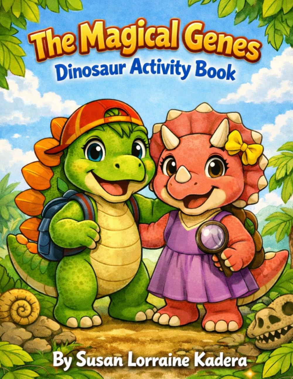 The Magical Genes Dinosaur Activity Book