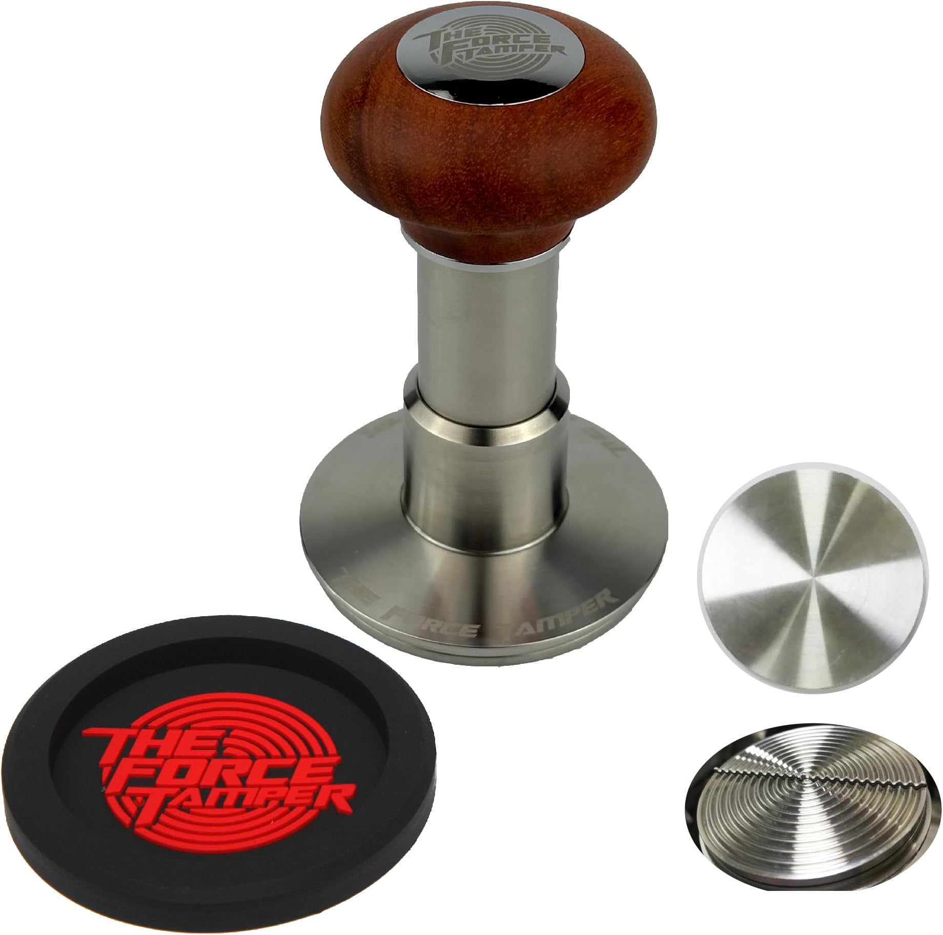 Automatic Impact Coffee Tamper Adjustable Const Pressure and Autoleveling RIPP-Distribute Set (54.00, Jelly)