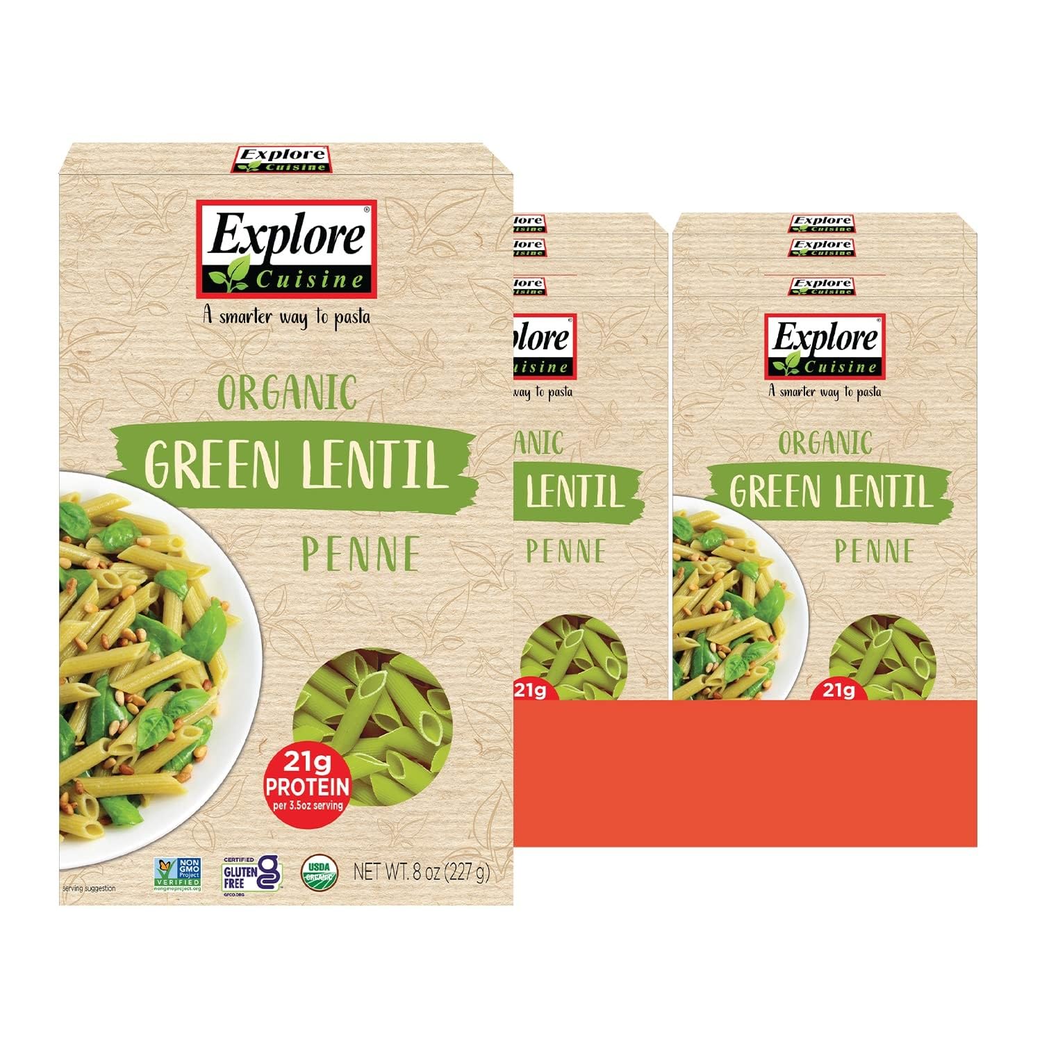 Explore Cuisine Edamame Spaghetti, Organic, 200g (Pack of 1) — view 10
